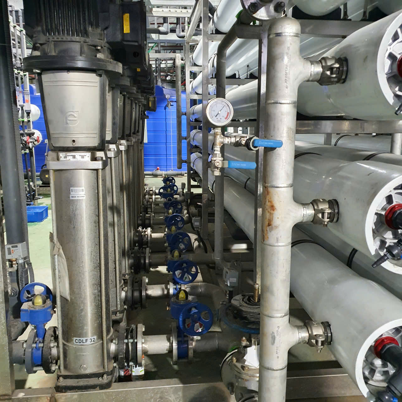 Hệ thống lọc nước công nghiệp RO 100M3/H và EDI 20M3/H