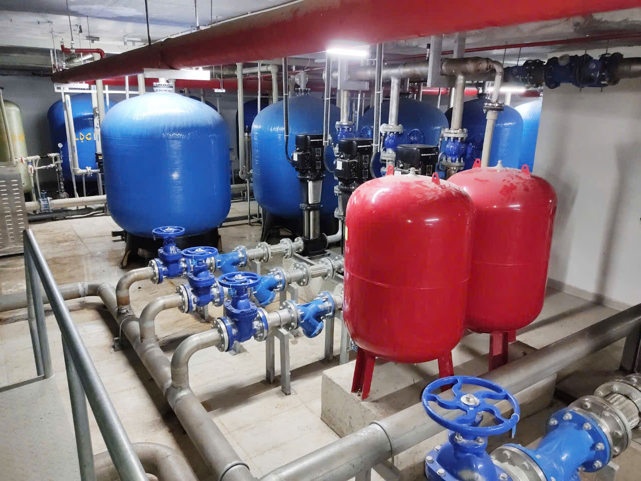 Dự án nước sạch và nước làm mềm công suất 100m3/h tại chung cư Metropolist