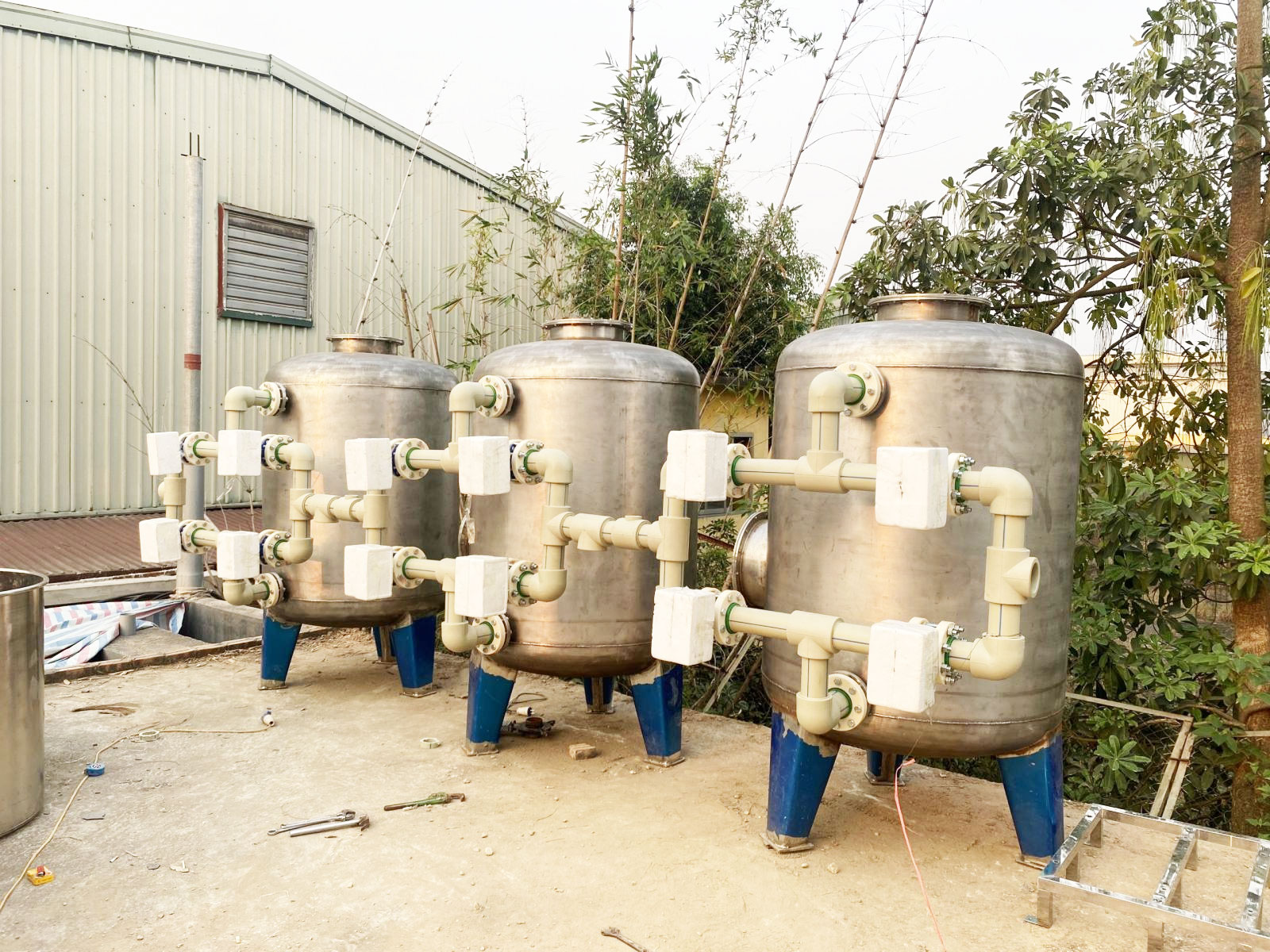 Dự án RO 40m3-h - Mạ nhôm